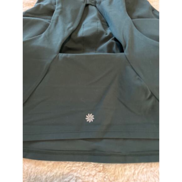 Athleta Conscious Crop Serene 3X Green Abstract Print NEW Tank D-DD Built in Bra - Picture 6 of 10